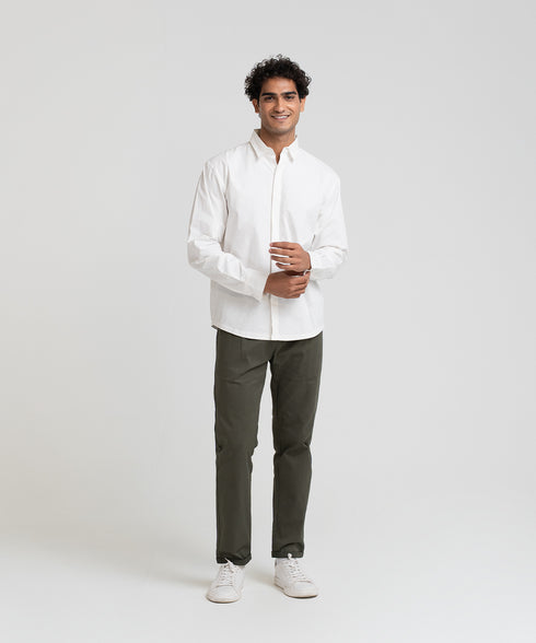 Men's Hidden Placket Shirt